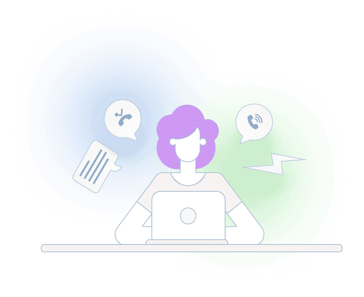 Webchat features dashboard showing scheduling and routing options
