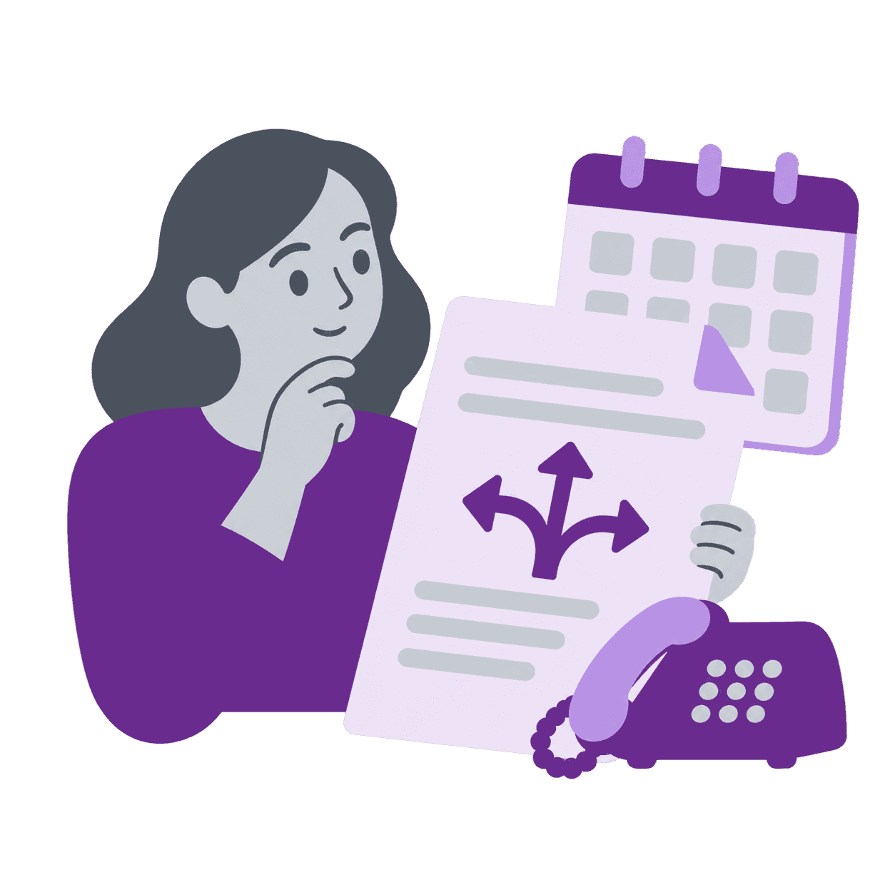 Planning your current numbers, schedules and routing before the move.
