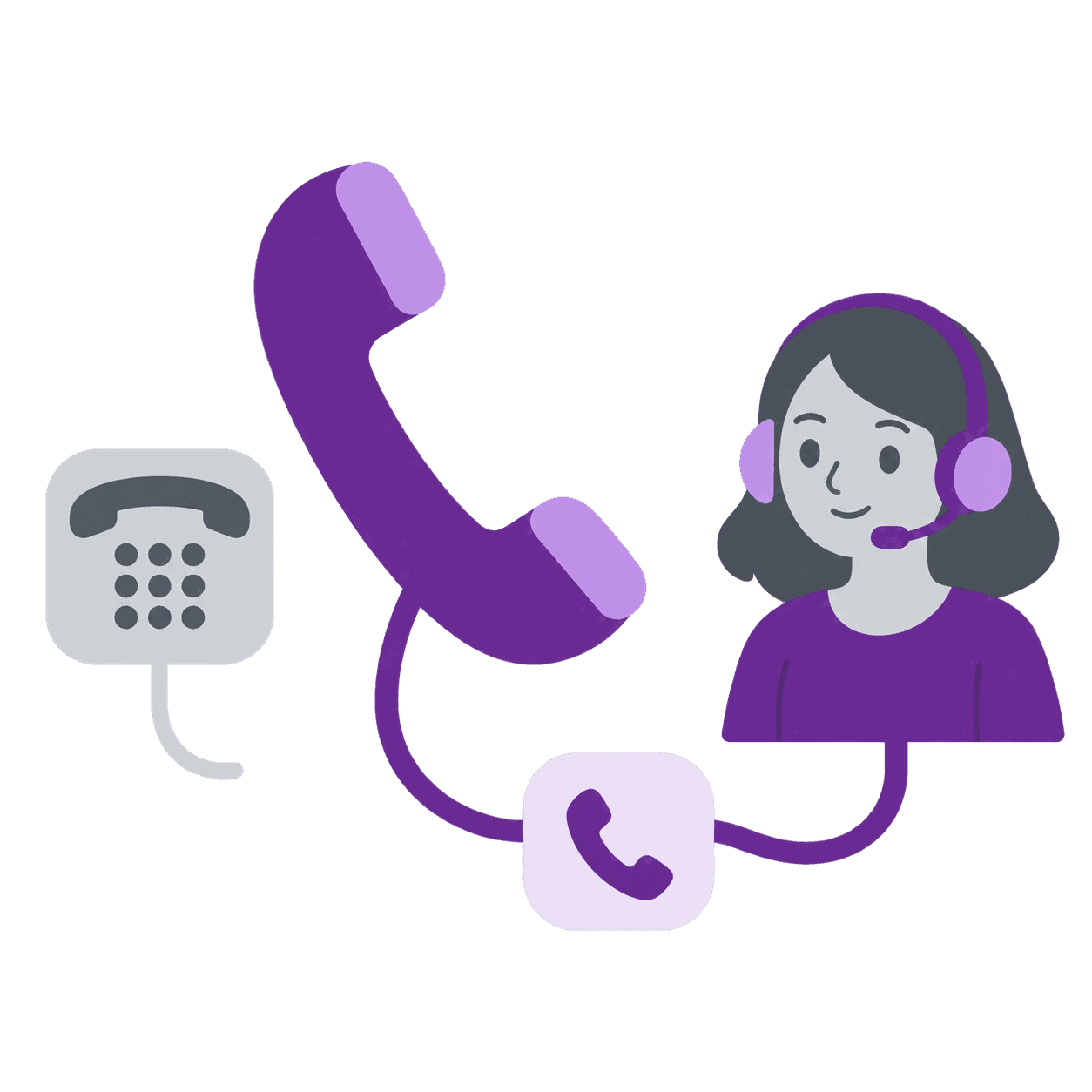 Switching your customer support line live with your team ready.