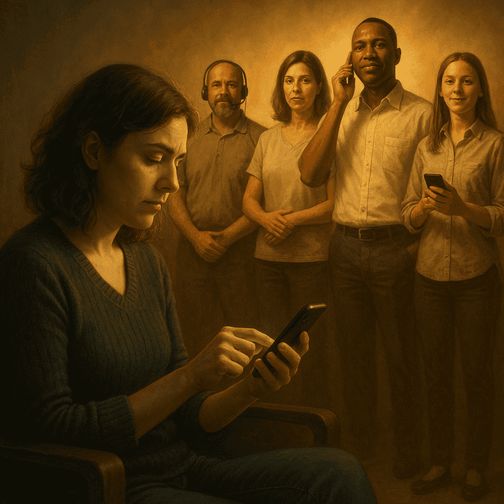 Crisis center call routing system workflow diagram