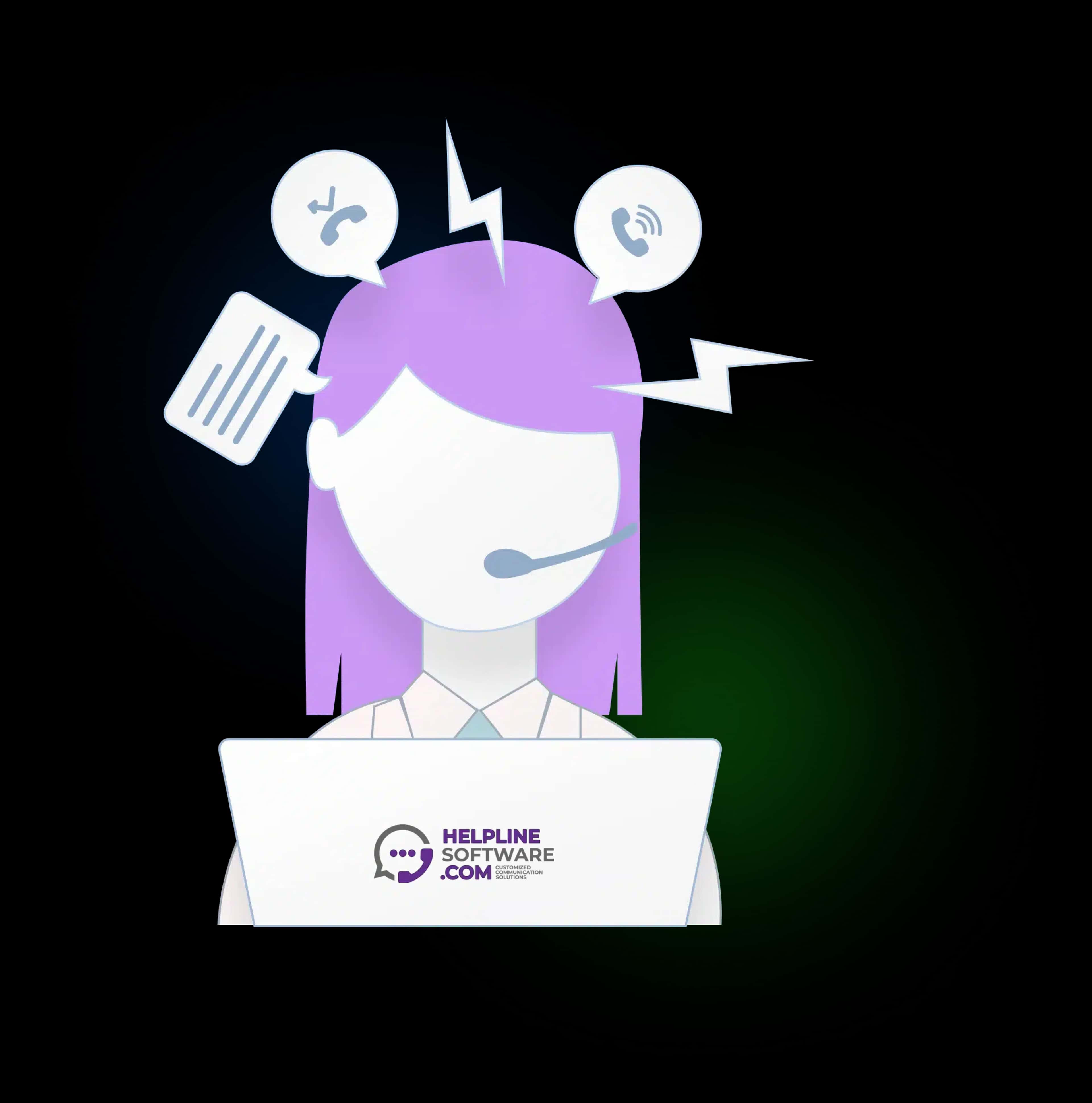 An overwhelmed coordinator juggling calls, messages, and urgent handoffs