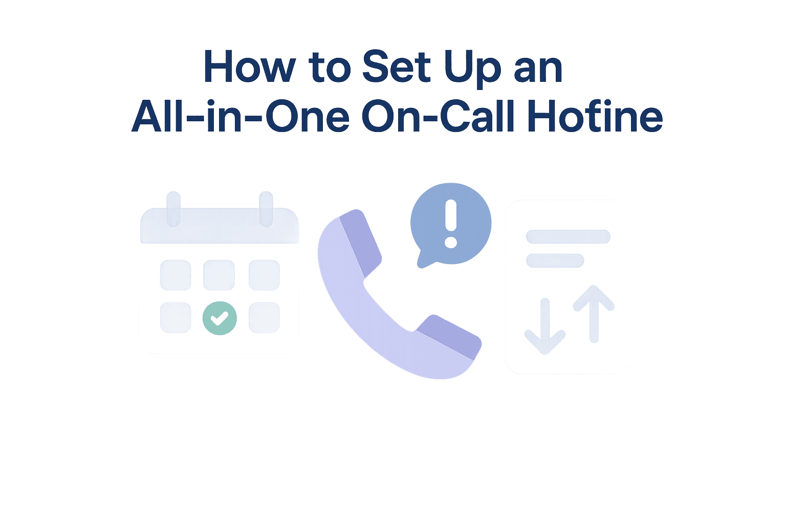 How to Set Up an All-in-One On-Call Hotline