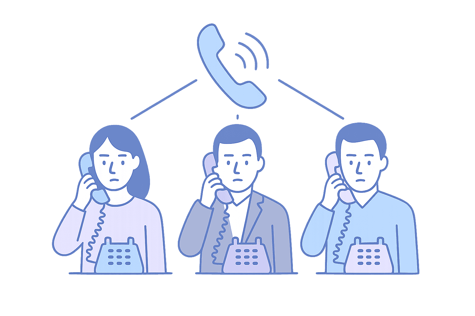 Pattern 2: Simultaneous (ring groups)