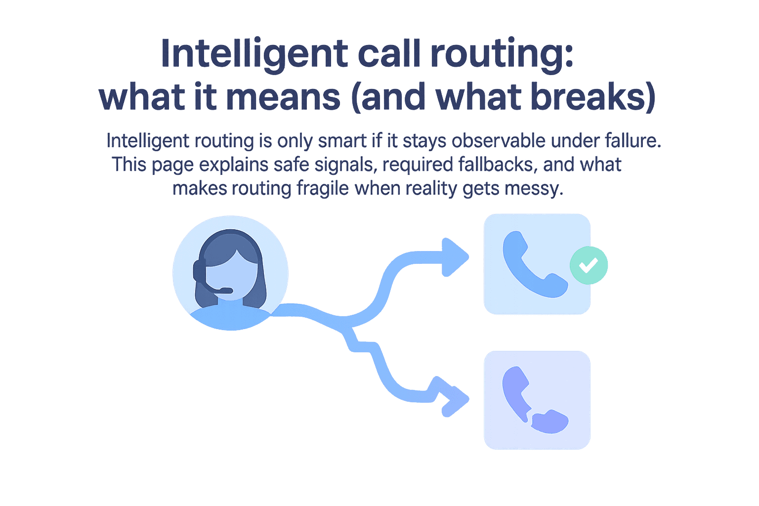 Intelligent call routing: what it means (and what breaks)