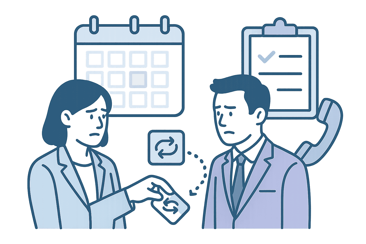 Shift swap checklist for on-call support teams