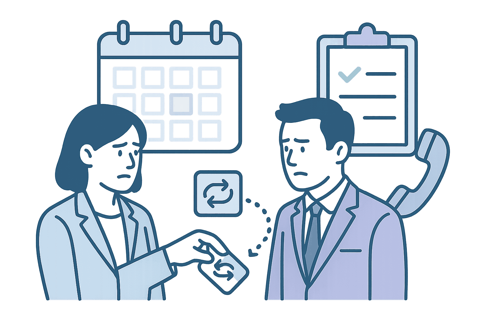 Shift swap checklist for on-call support teams