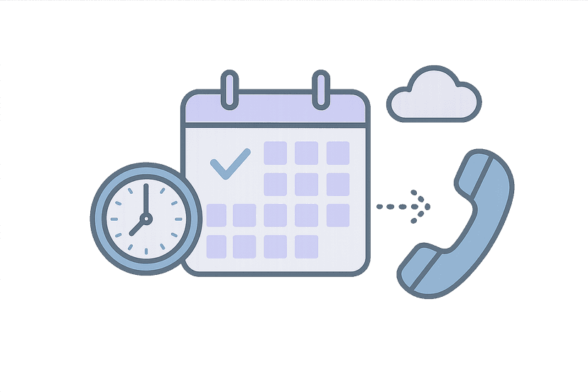 On call routing software: stop schedule drift