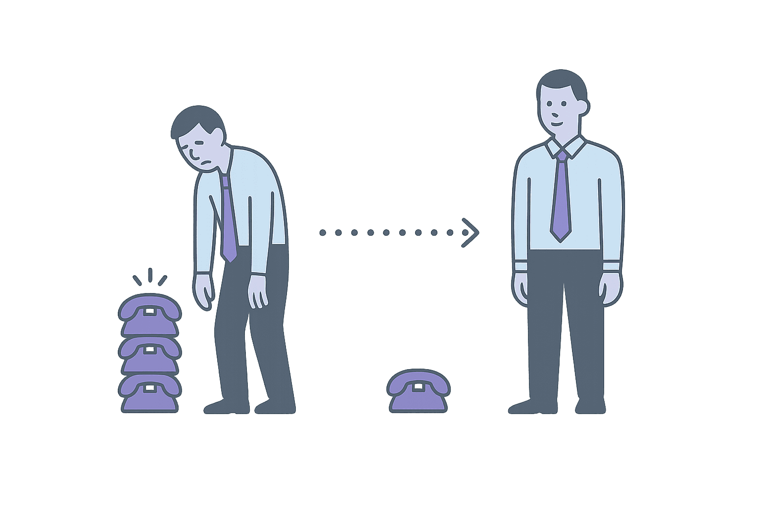 Call routing workload: fix burnout-causing routing