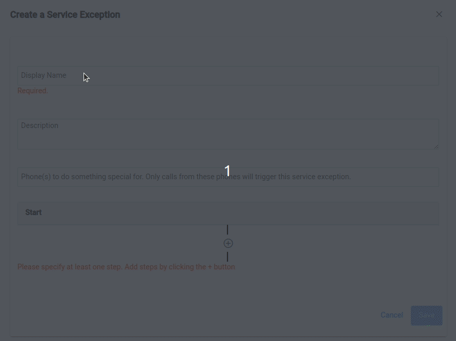 Creating a service limit for a chronic caller in Helpline Software