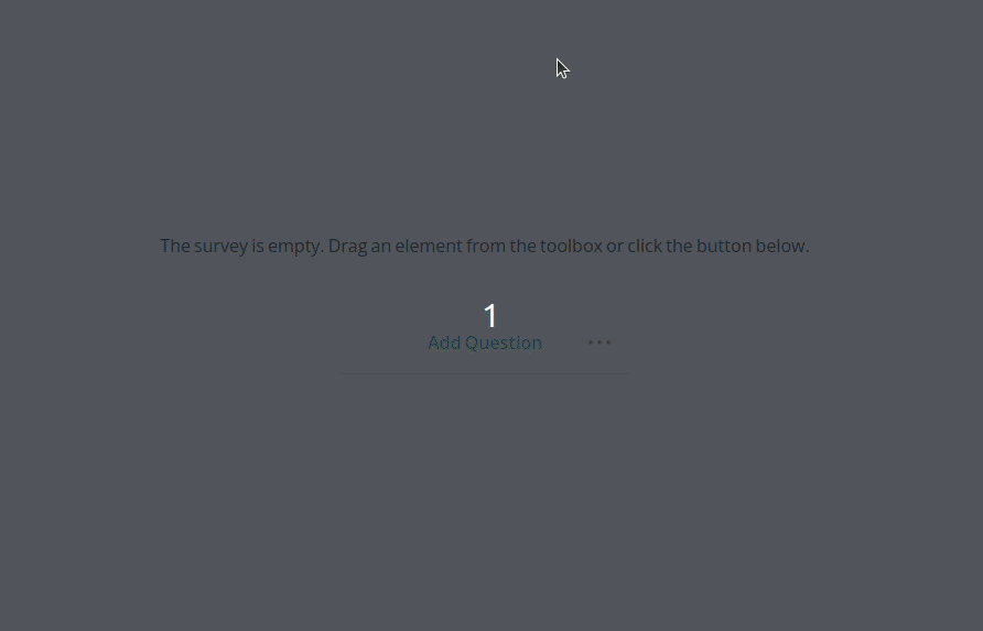 Drag and drop form builder interface for customizing intake forms