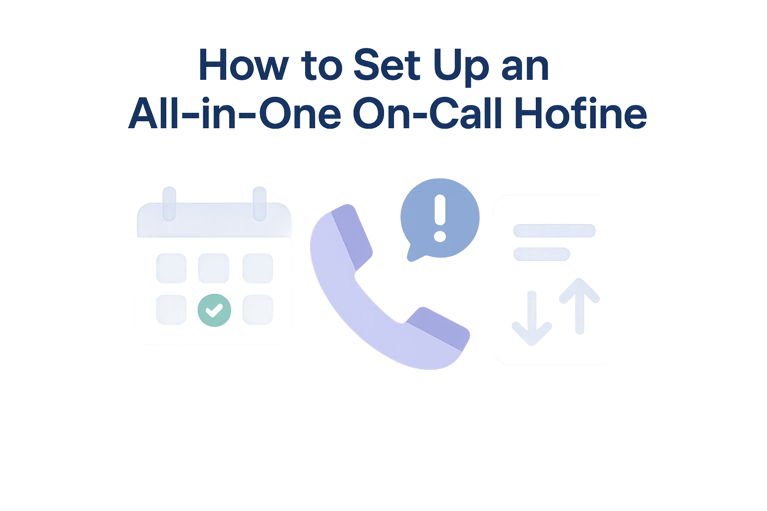 How to Set Up an All-in-One On-Call Hotline