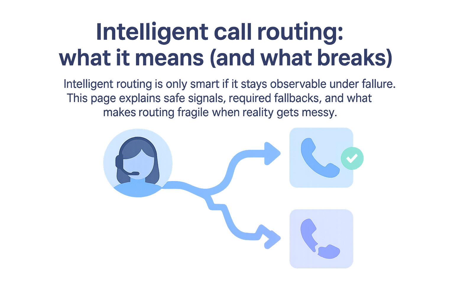 Intelligent call routing: what it means (and what breaks)