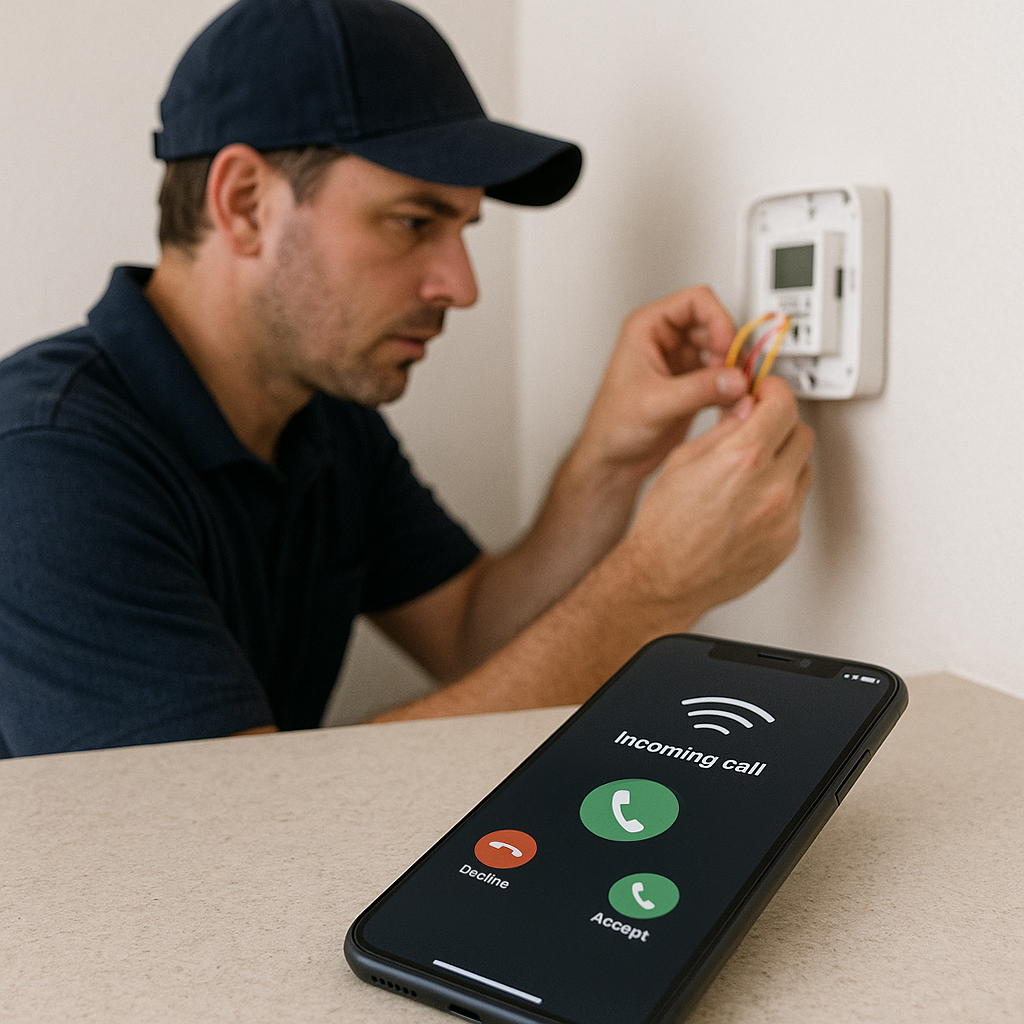 Answering service for HVAC company