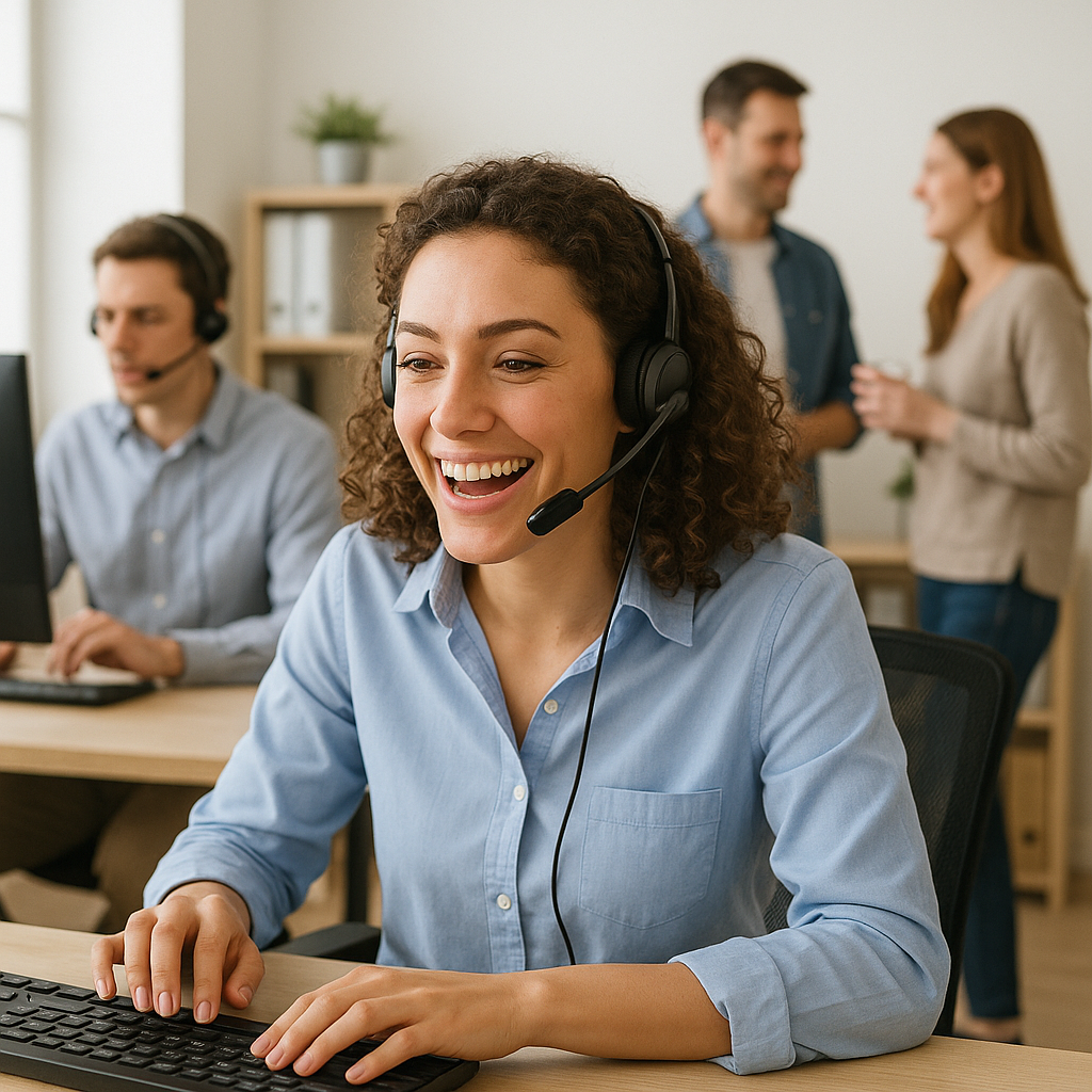 Call center productivity metrics dashboard